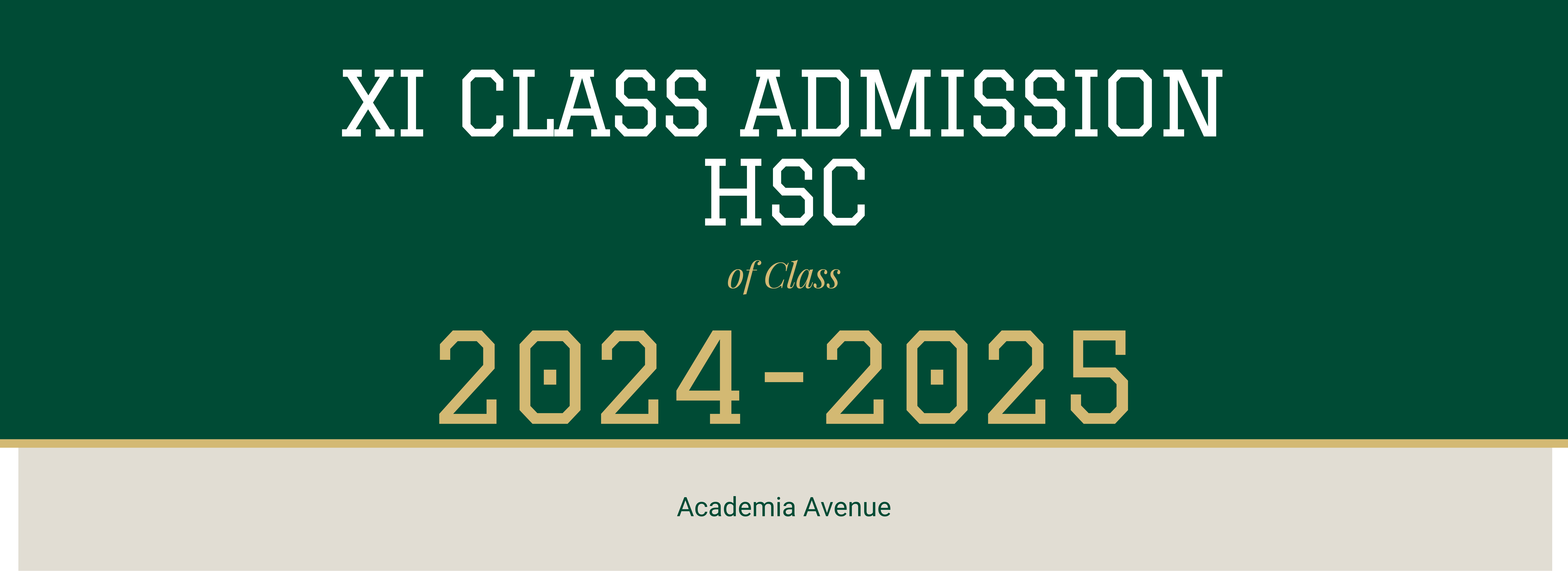 HSC Admission